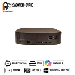 HP - Computador T740 Thin-Client Ryzen V1756B - 8GB - 256GB Win11-Office365 Rea