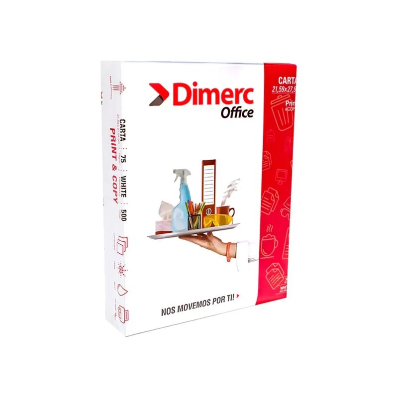 Dimerc - Papel Fotocopia Oficio Dimerc 75Gr 500Hojas