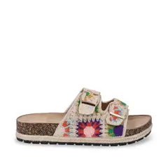 GOTTA - Sandalia Mujer Multicolor Plana 52040