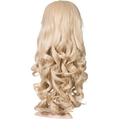 Imagen 2 del producto Peluca Rubia Larga Pelo Natural Ondulado Moda Para Mujer