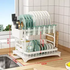 YOMYM - Juego De Filtros De Agua Para Encimera De Cocina Juego Completo Blanco