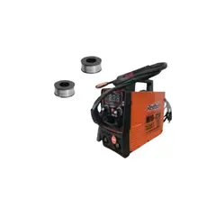GENERICO - Soldadora 3 en 1 MMA TIG MIG sin Gas y con Gas + 2 Carretes Alambre
