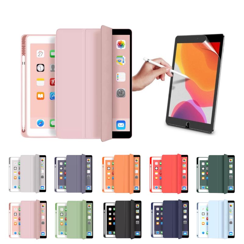 GENERICO - Fundas iPad Más Lámina Paperlike Para iPad Mini 4-5 - Rosa Palo