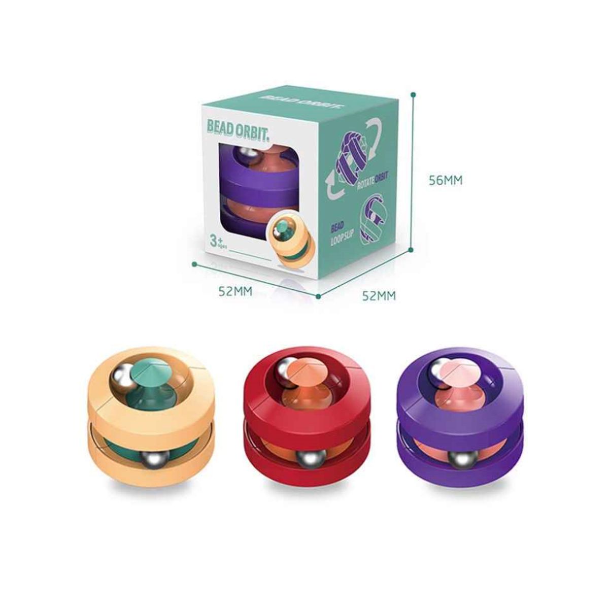 GENERICO - Pista Giratoria De Mármol Para Aliviar El Estrés