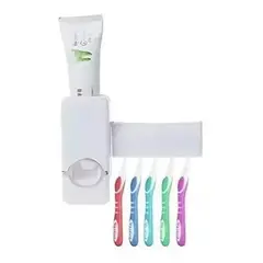 GENERICO - Dispensador Pasta Dental con Organizador de Cepillos