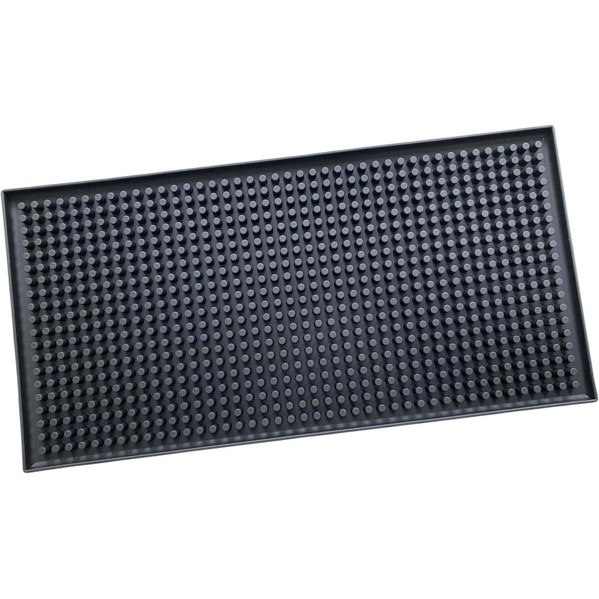 KUANGYE - Tapete Para Bar Negra 30 X 15cm Barra Escurridor Barman