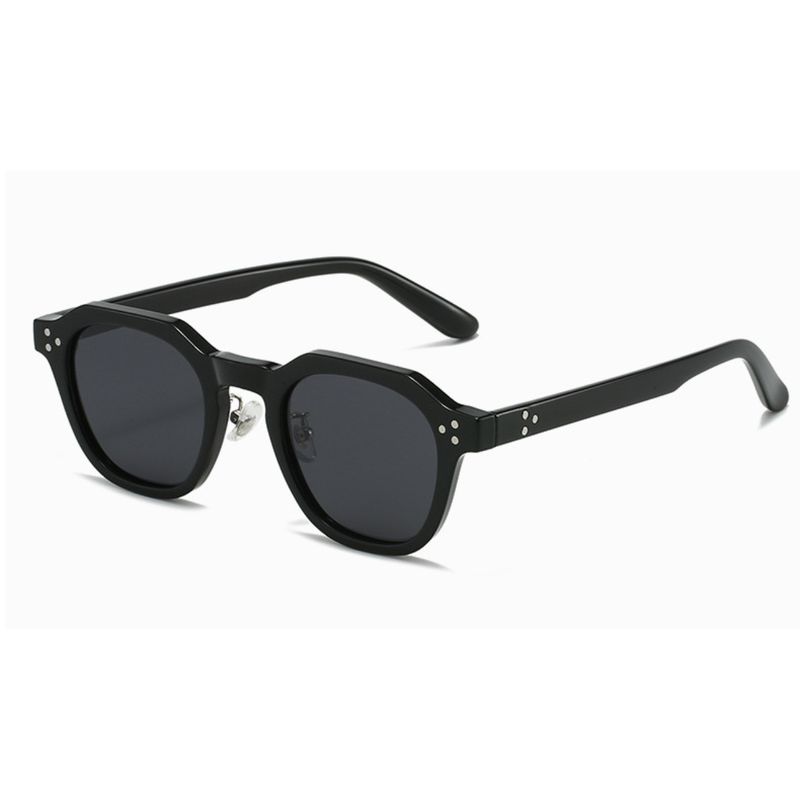 GENERICO - Gafas Lentes De Sol Retro Polarizadas Ovaladas