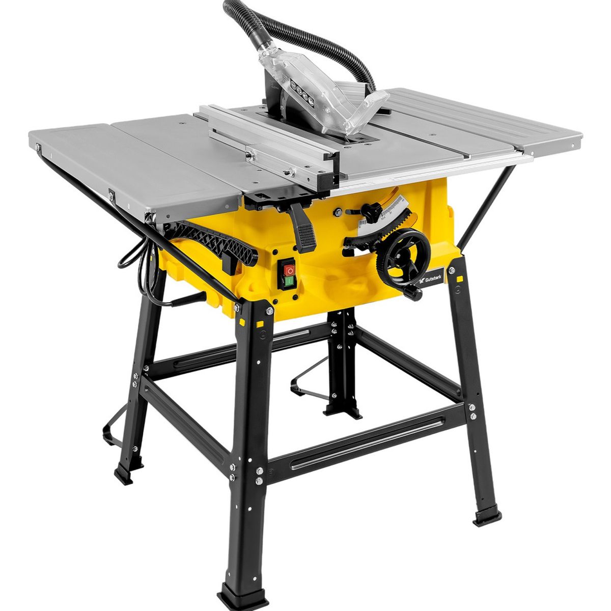 GUTSTARK - Sierra Electrica de Banco Mesa Portatil Escuadradora 1800w 4500rpm