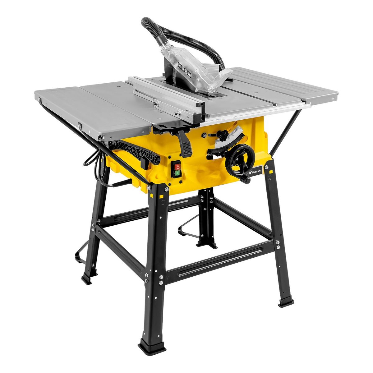 GUTSTARK - Sierra Electrica de Banco Mesa Portatil Escuadradora 1800w 4500rpm