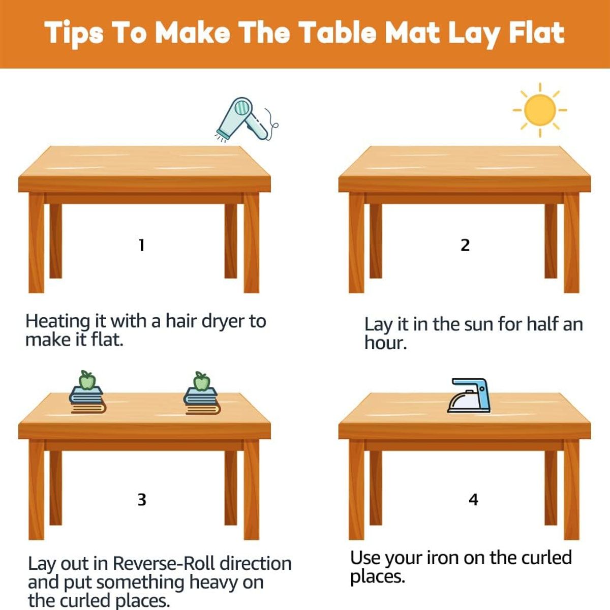 KUANGYE - Protector De Mesa Rectangular Transparente Mantel Pvc 15mm