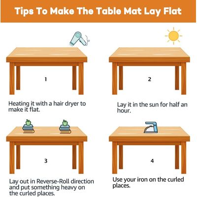 Imagen 2 del producto Protector De Mesa Rectangular Transparente Mantel Pvc 15mm