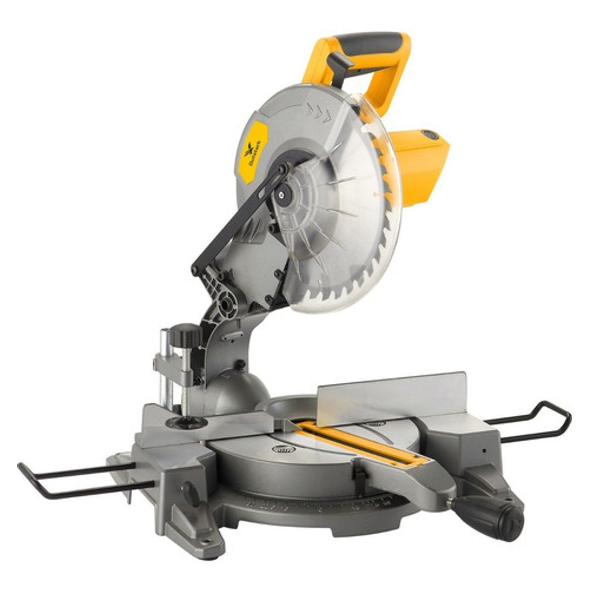 GUTSTARK - Sierra Ingletadora 1800w Disco 10 Pulgadas con Guia Laser