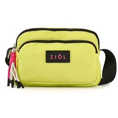 ZIOL - Cartera Bandolera Pequeña Anika Verde Limón - SC