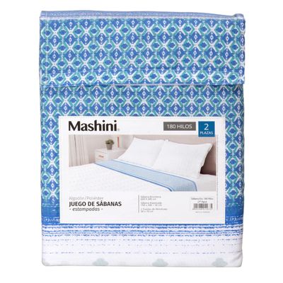 Imagen 2 del producto Sábanas 1.5 Plazas 180 Hilos Agua