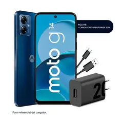 MOTOROLA - Smartphone Moto G14 128GB4GB Azul Liberado