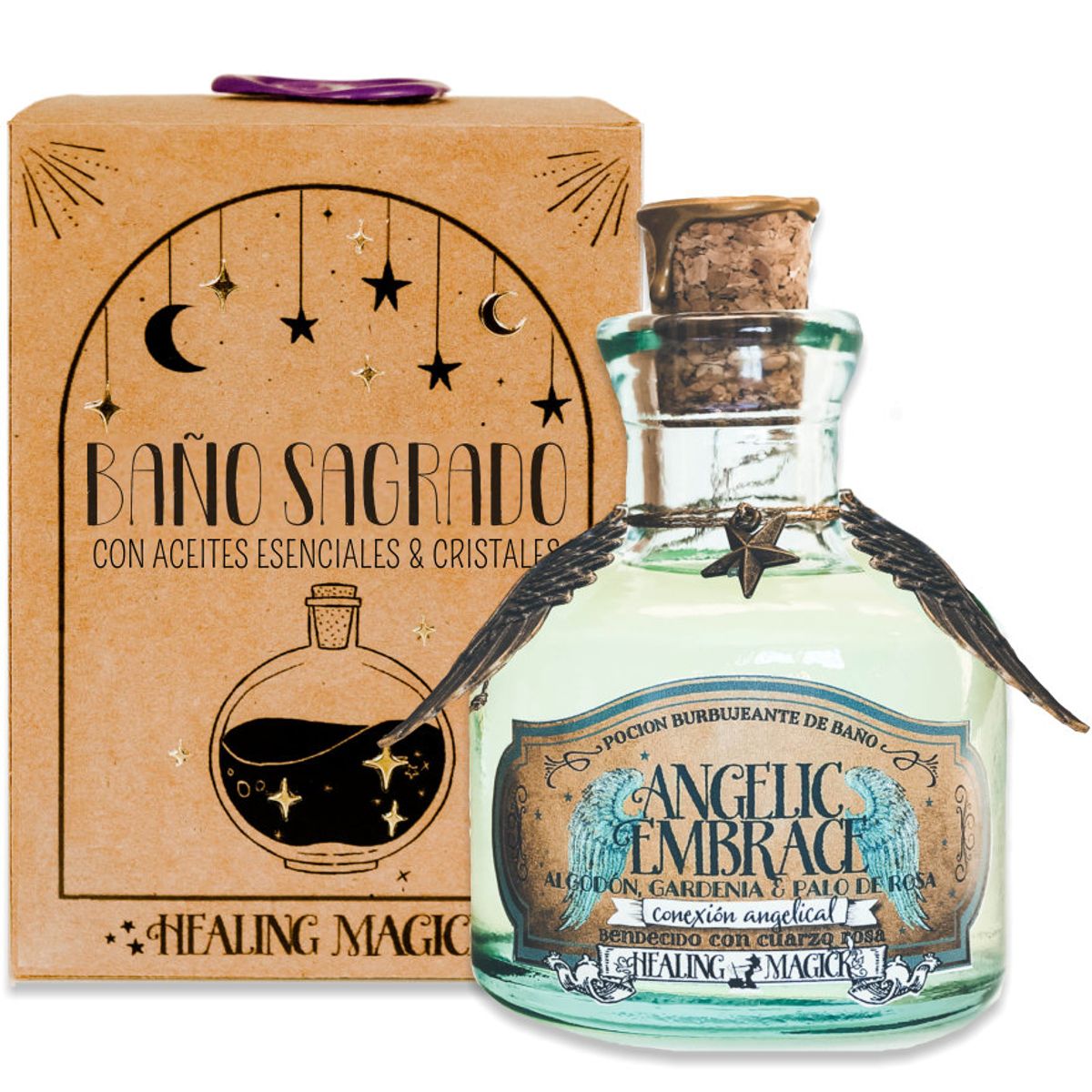 HEALING MAGICK - Baño Sagrado Conexión Ángeles Angelic Embrace
