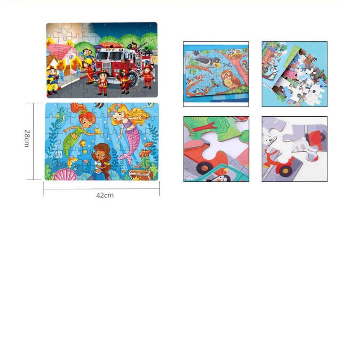 GENERICO - Rompecabezas en Caja 42X28CM