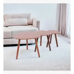 CORI CORI - Pack de 3 mesas de centro o Laterales Madera