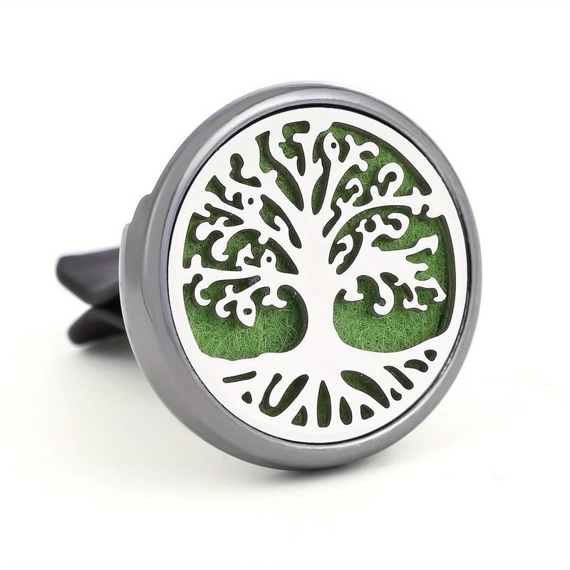 GENERICO - Porta fieltro difusor de ambiente auto Diseño Árbol