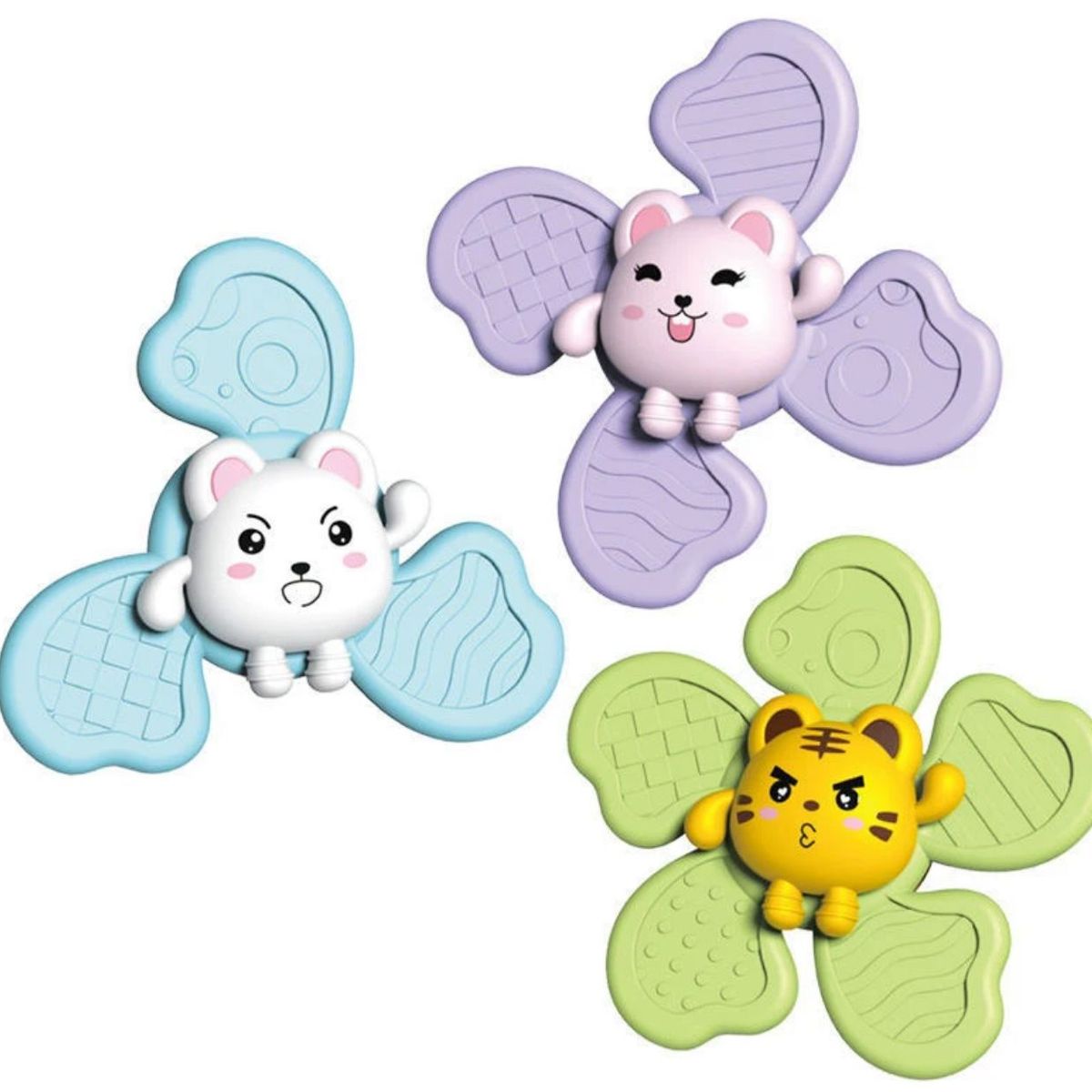 GENERICO - Juguetes Sensorial Giratorios Spinner Con Ventosa Para Bebé