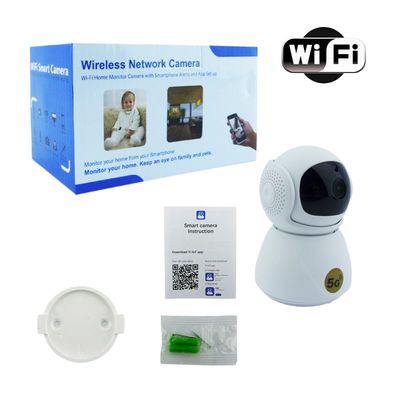 Imagen 2 del producto Cámara de Seguridad IP Wi-Fi Dual Band 2.4 GHz y 5 GHz Visión Nocturna