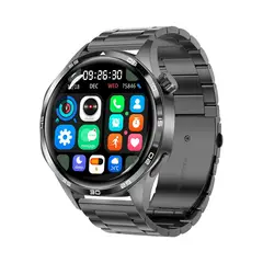 GENERICO - Smartwatch con Correa Metálica 300 mAh Bluetooth 5 Control Salud