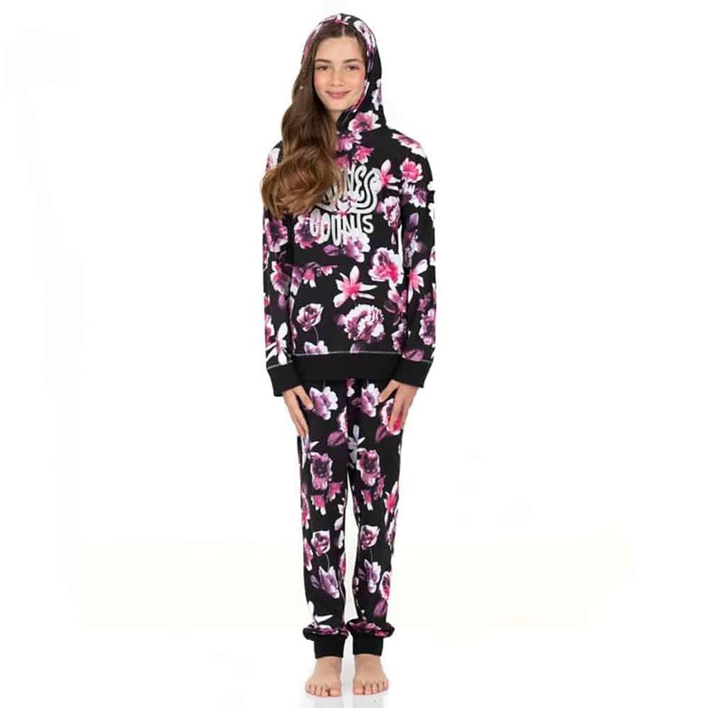 LADY GENNY - Pijama Algodón Capucha Niñas