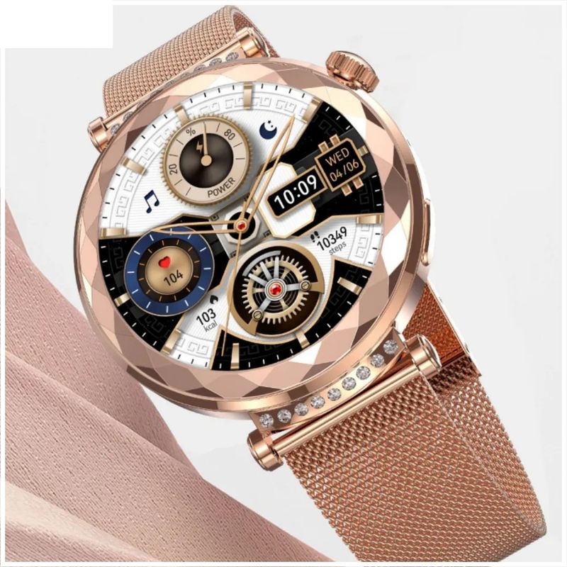 GENERICO - Reloj Inteligente Smartwatch Elegante Pantalla Amoled NFC IP68