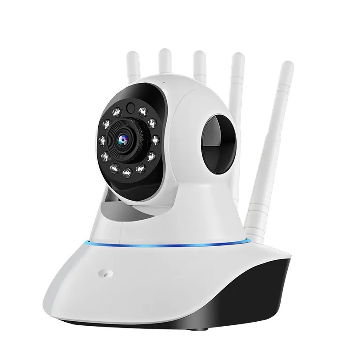 GENERICO - Cámara de Seguridad WiFi Cobertura Panorámica 360° Full HD 1080P