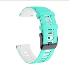 GENERICO - Correa Smartwatch Silicona Turquesa Blanco