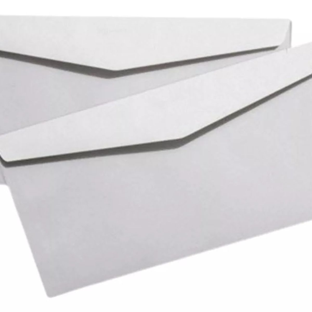 GENERICO - Sobre De Papel Americano Extra Blanco Pack 25 Ud 100x225mm