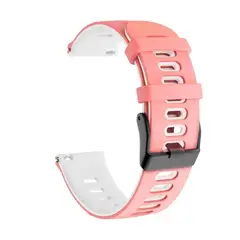 GENERICO - Correa Smartwatch Silicona Rosado Blanco