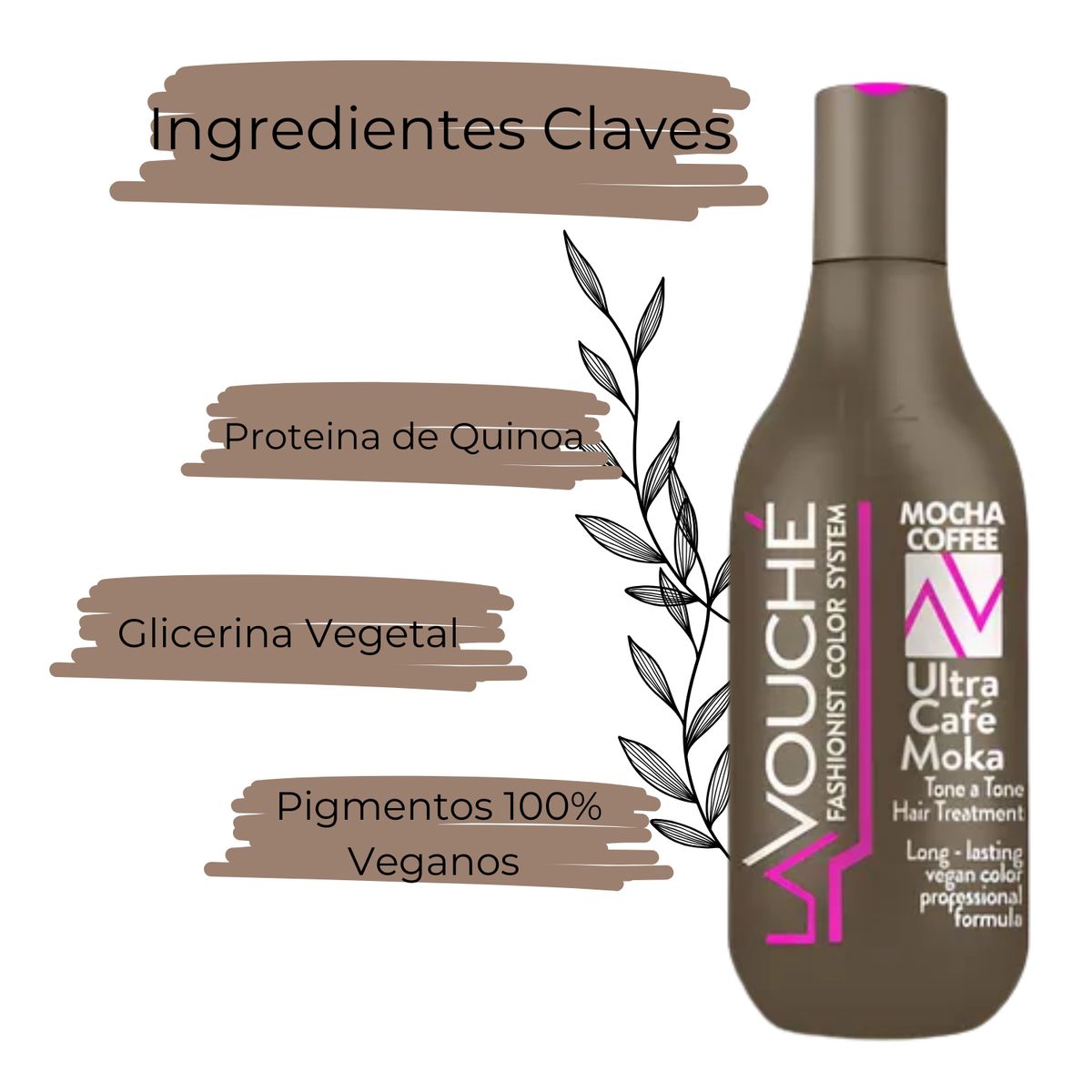 GENERICO - Tratamiento Matizador Ultra Cafe Moka 300ml lavouche suavidad