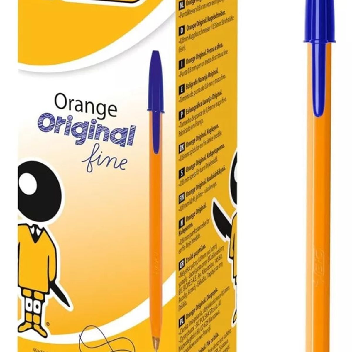 GENERICO - Bolígrafo BIC Retro 0.8 mm Fino Caja 20 Lápiz Pasta Clásico