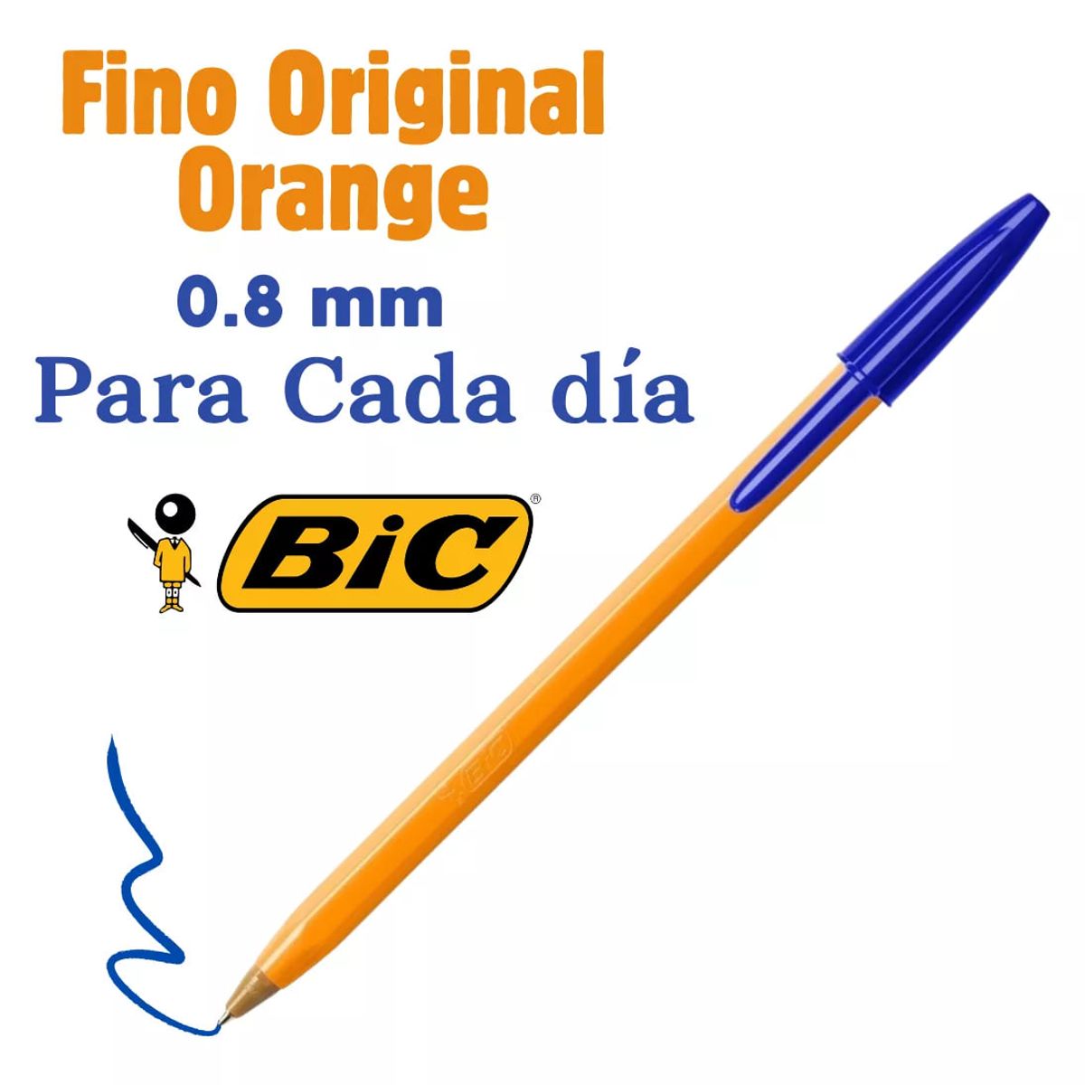 GENERICO - Bolígrafo BIC Retro 0.8 mm Fino Caja 20 Lápiz Pasta Clásico