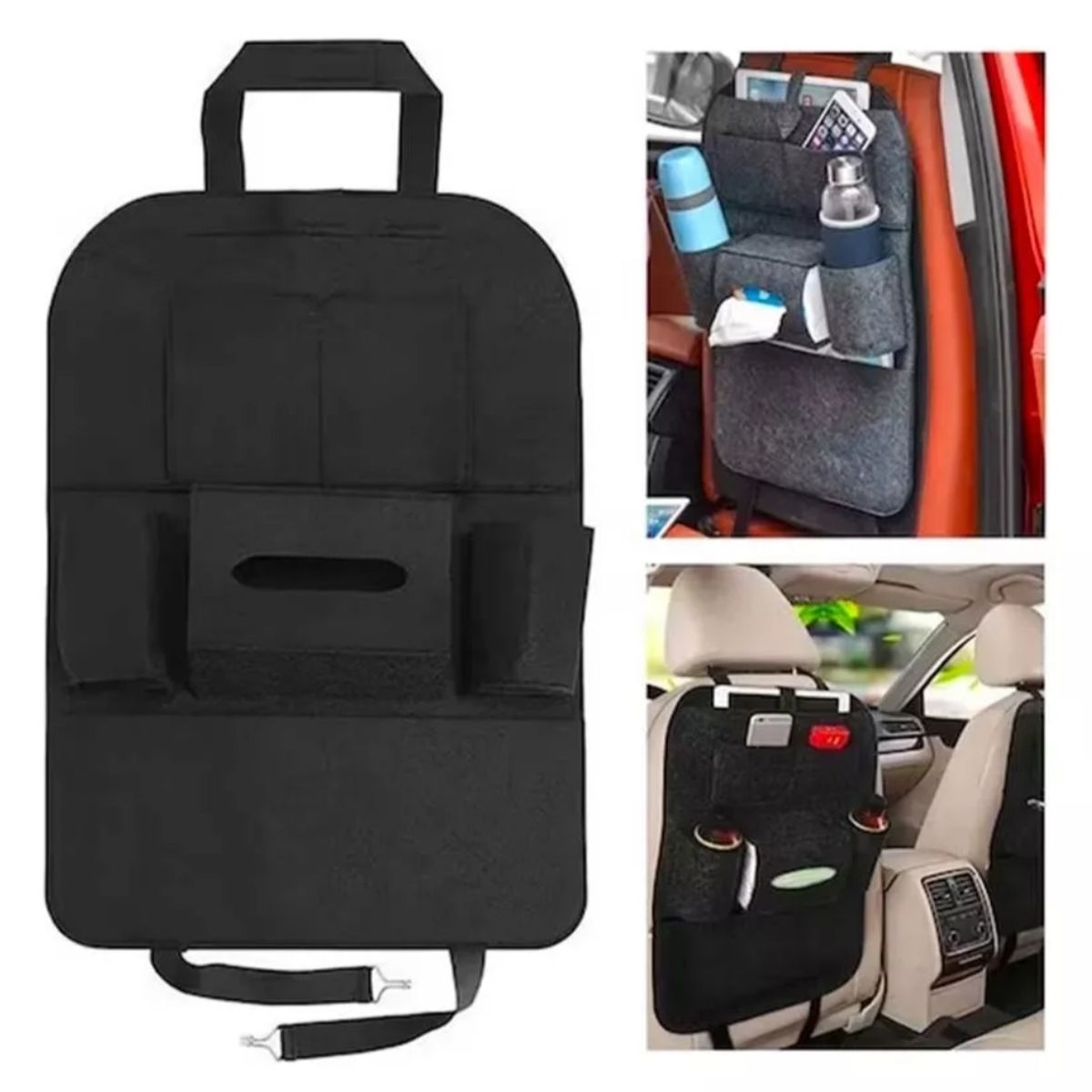 GENERICO - ORGANIZADOR PARA ASIENTO TRASERO DE AUTO