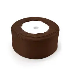 GENERICO - CINTA SATIN 4CMX22.8M 5PCS CAFE X1UNI