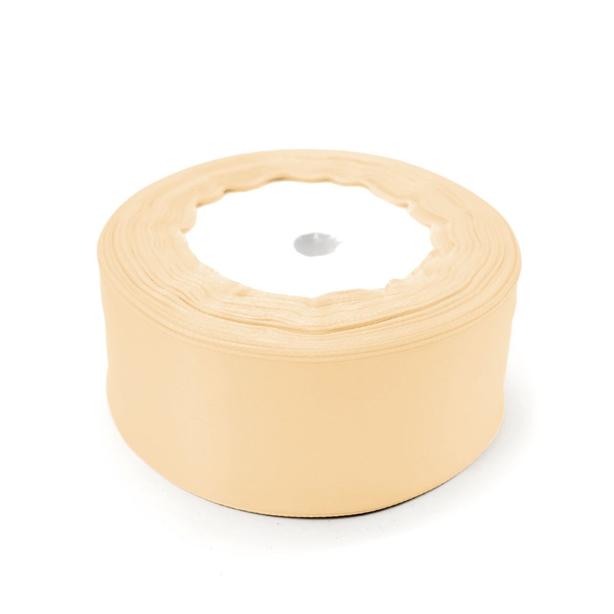 GENERICO - CINTA SATIN 4CMX22.8M 5PCS CREMA X1UNI