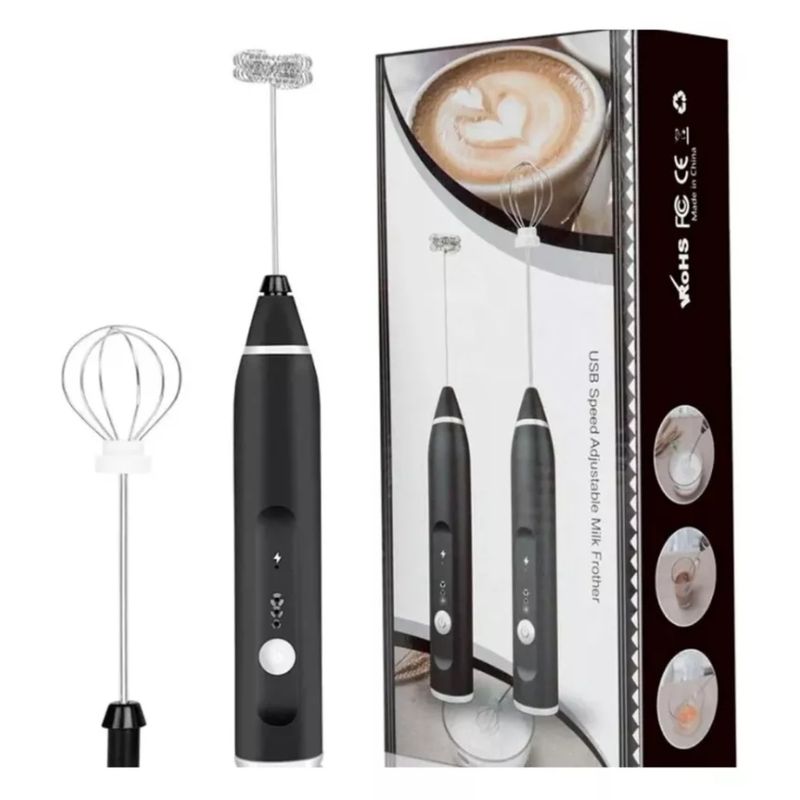 GENERICO - Mini Batidor Eléctrico Revolvedor De Café Y Espuma Leche USB