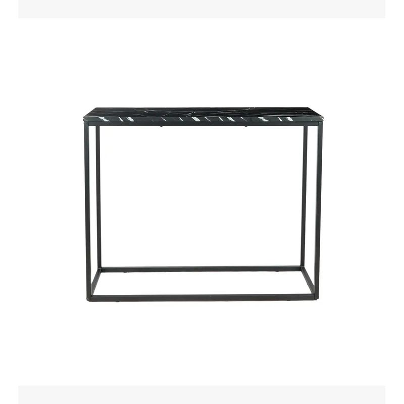 CORI CORI - Arrimo Black Stone Cubierta MDF Marmol Negro.