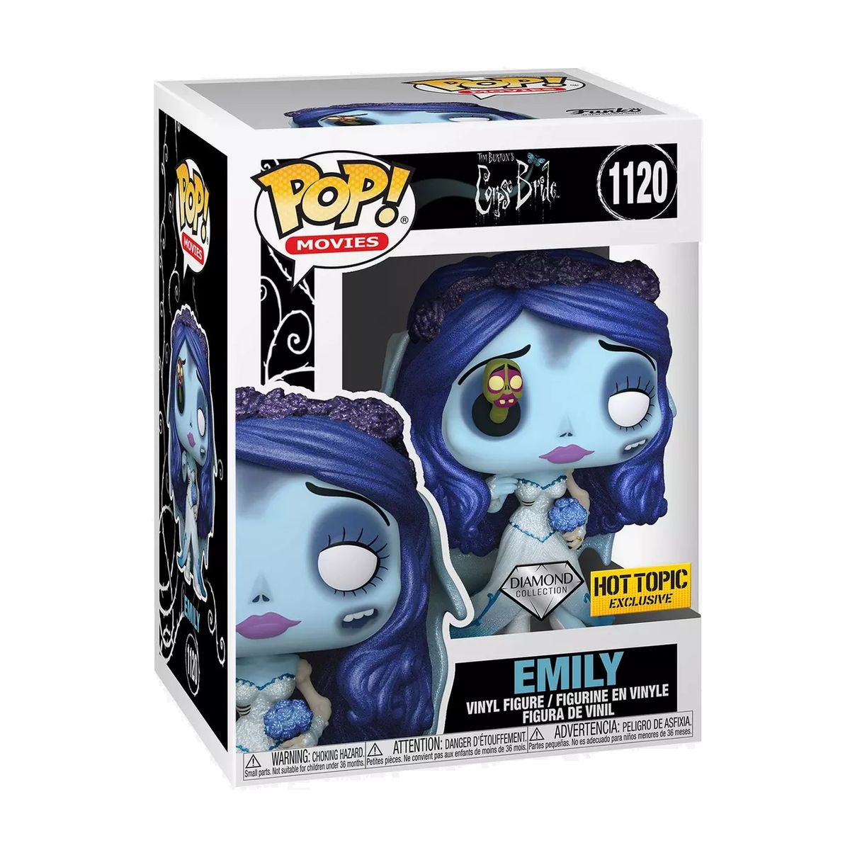 FUNKO - Pop El Cadaver De La Novia – Emily 1120 Diamond + Protector