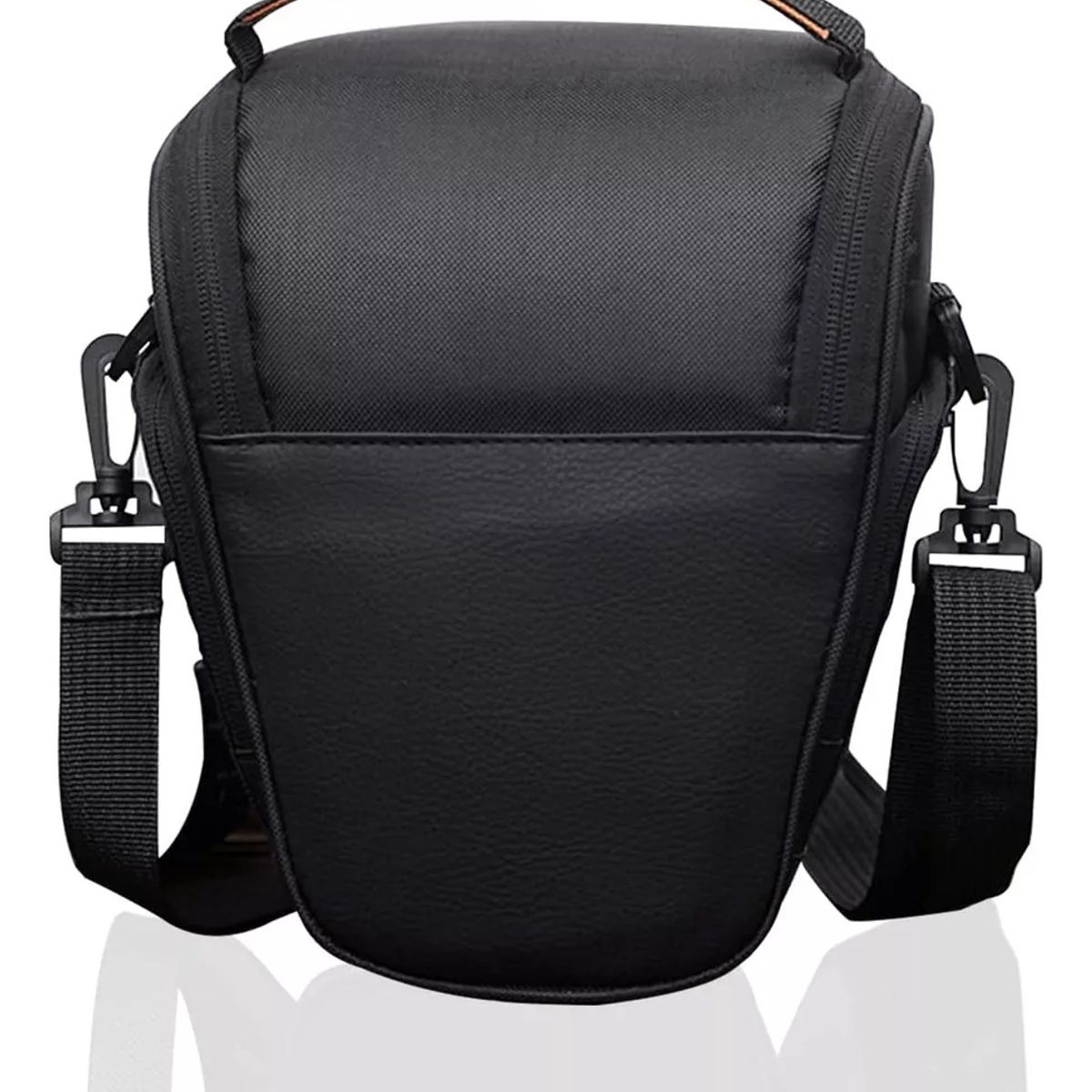 KUANGYE - Bolso Cámara Fotográfica Y Lente Dslr Para Canon Acolchado Negro