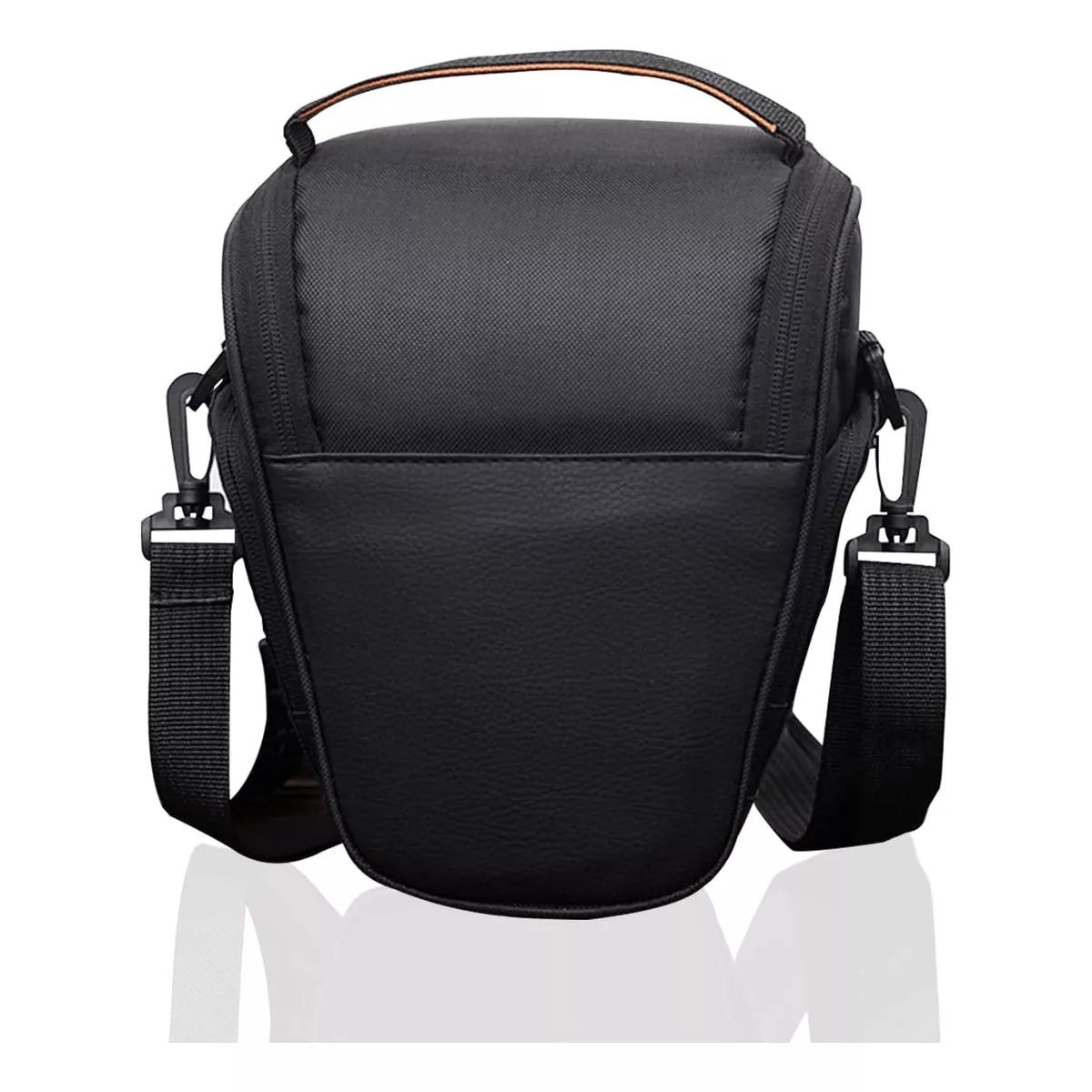 KUANGYE - Bolso Cámara Fotográfica Y Lente Dslr Para Canon Acolchado Negro