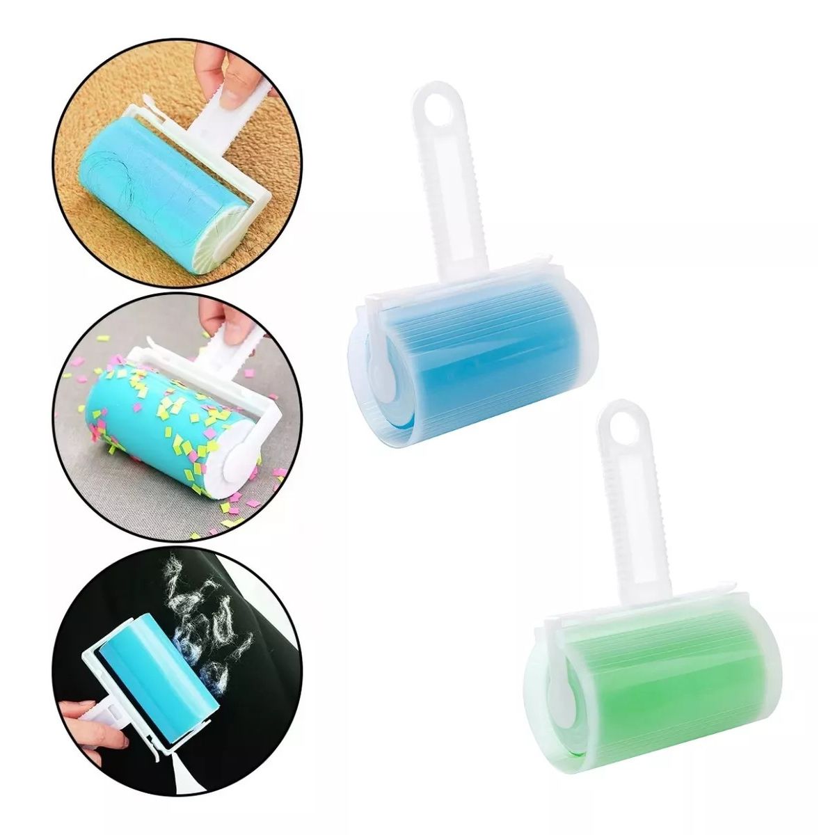 KUANGYE - 2 Removedor Quita Pelos Mascotas Ropa Perro Gato Tela Lavado