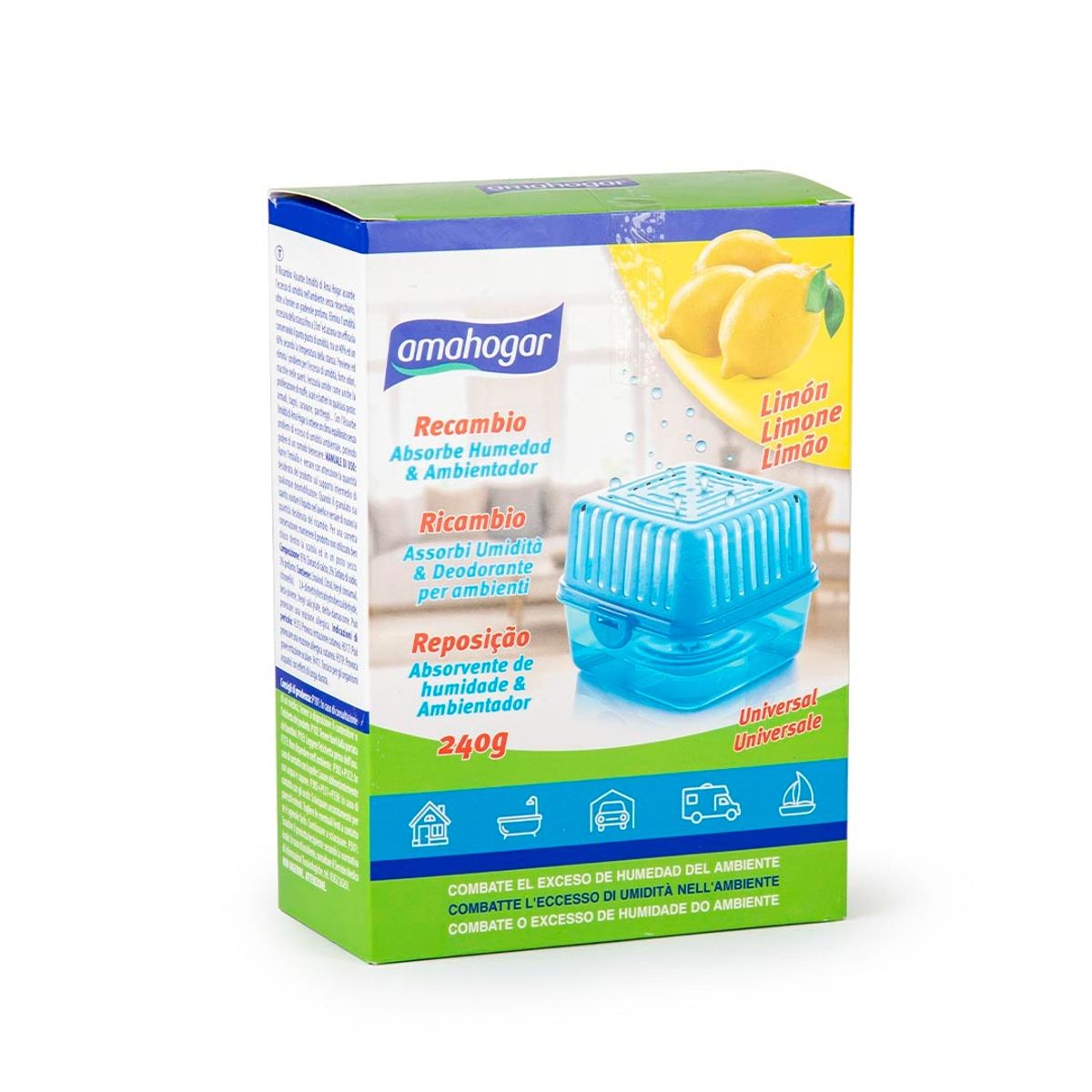 GENERICO - Absorbedor de Humedad  perfumado en Recarga 240gr