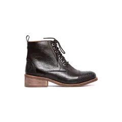 GIANI DAFIRENZE - Botin Mujer De Cuero Aretha Negro C1