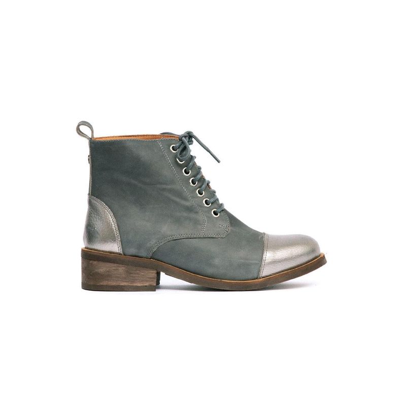 GIANI DAFIRENZE - Botin Mujer De Cuero Aretha Gris C3