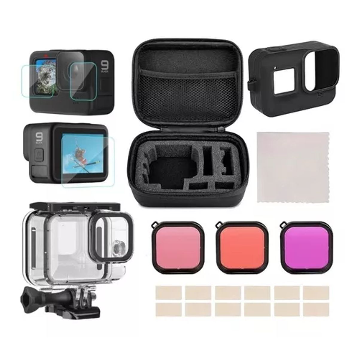 GENERICO - Kit De Accesorios Gopro Hero 9 10 11 12