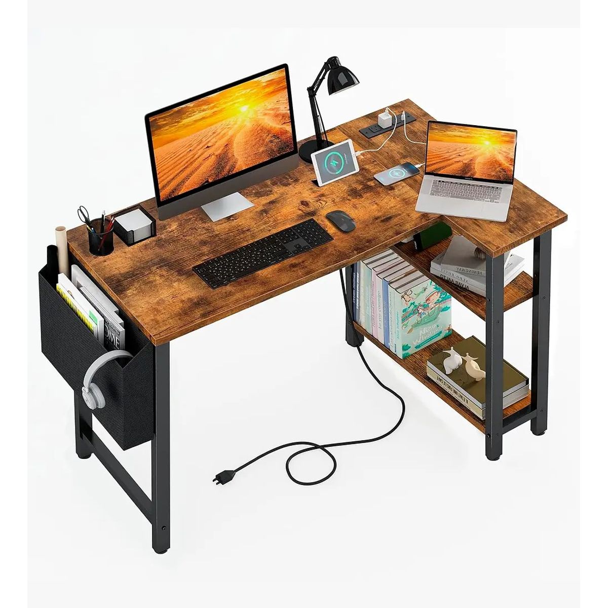 CORI CORI - Escritorio Rustik Esquinero 120cm