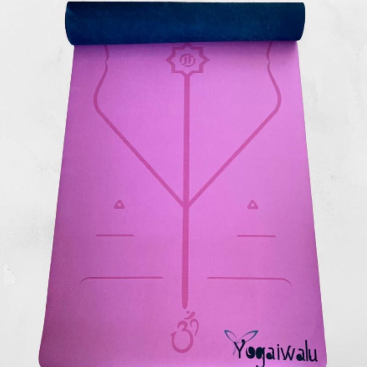 YOGAIWALU - Mat de Yoga Antideslizante Solar